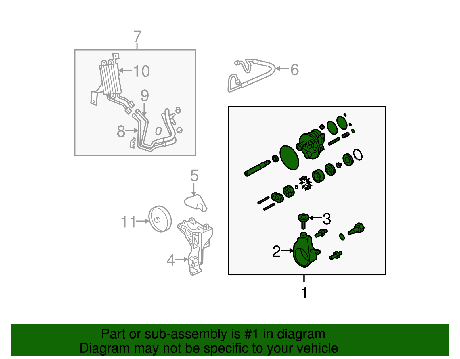 Power Steering Pump (19420688)