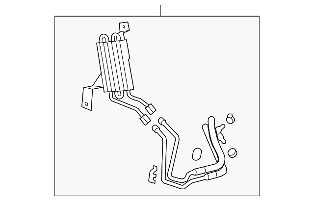 Cooler Assembly-P/S Fluid - GM (15295858)