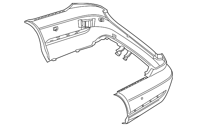 Exchange Trim, Bumper 212-885-82-25-9999 | MB OEM Parts