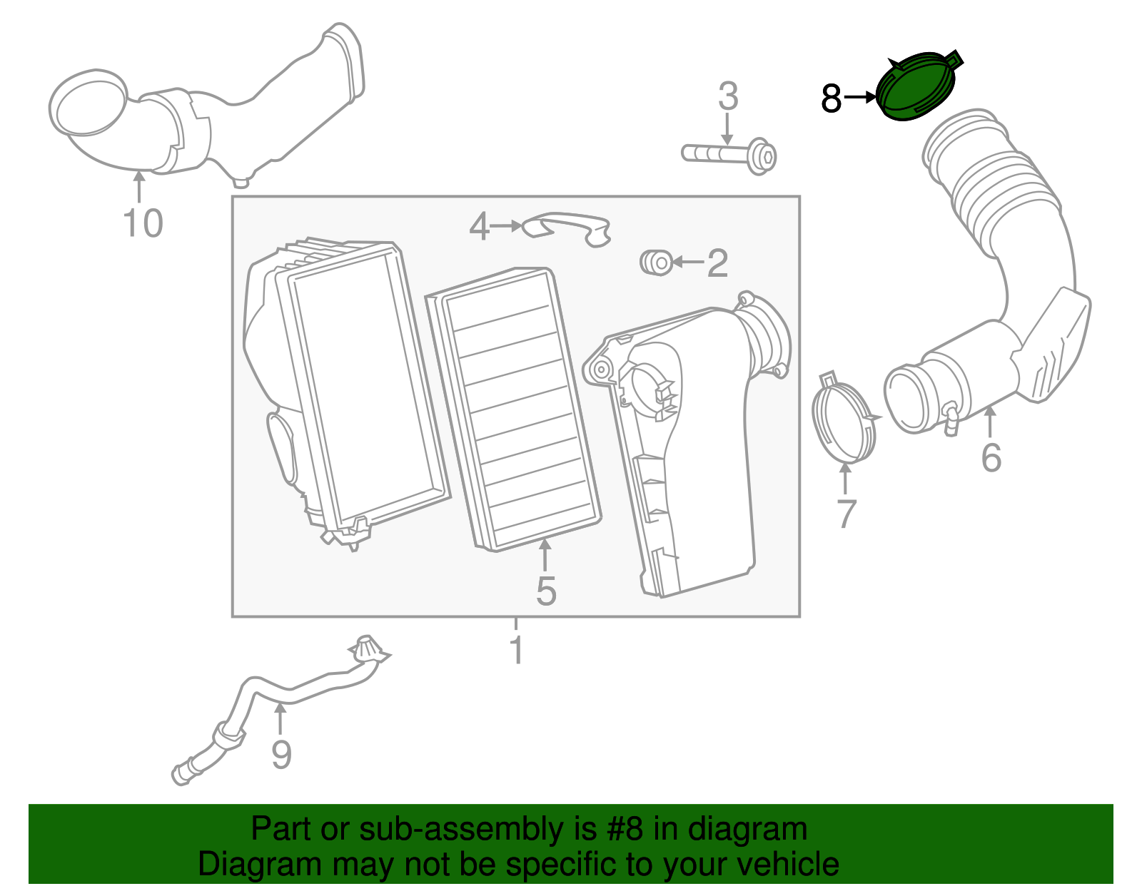 Engine Air Duct Clamp - Volkswagen (N-024-518-4)