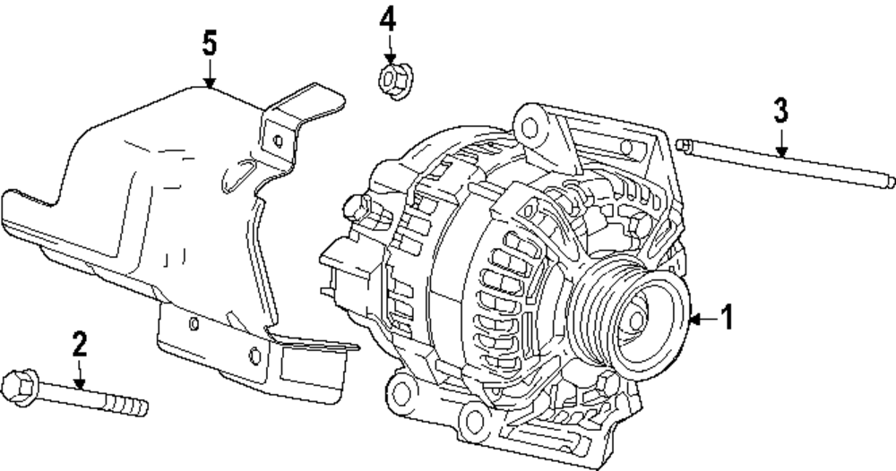 Alternator Shield - GM (87835553)