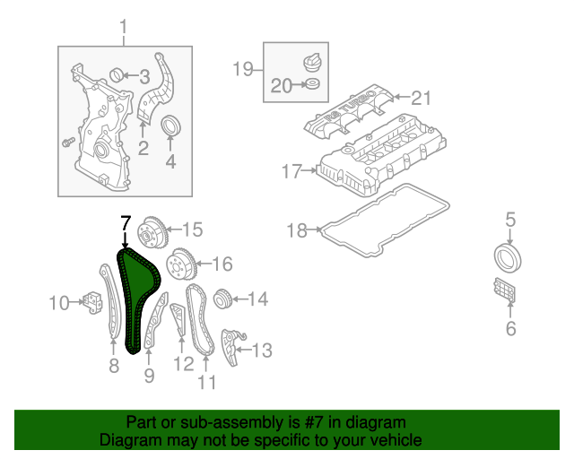 243212C000 Timing Chain 20122014 Hyundai Genesis Coupe World