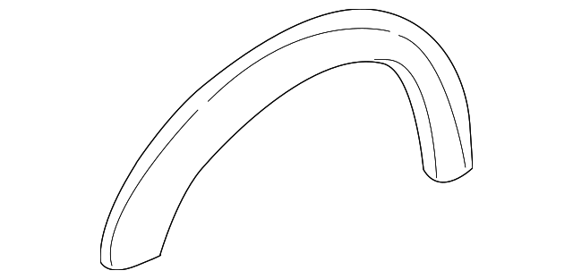 Molding Kit, F/Fdr Whl Opg (Left-hand) - GM (88935311)