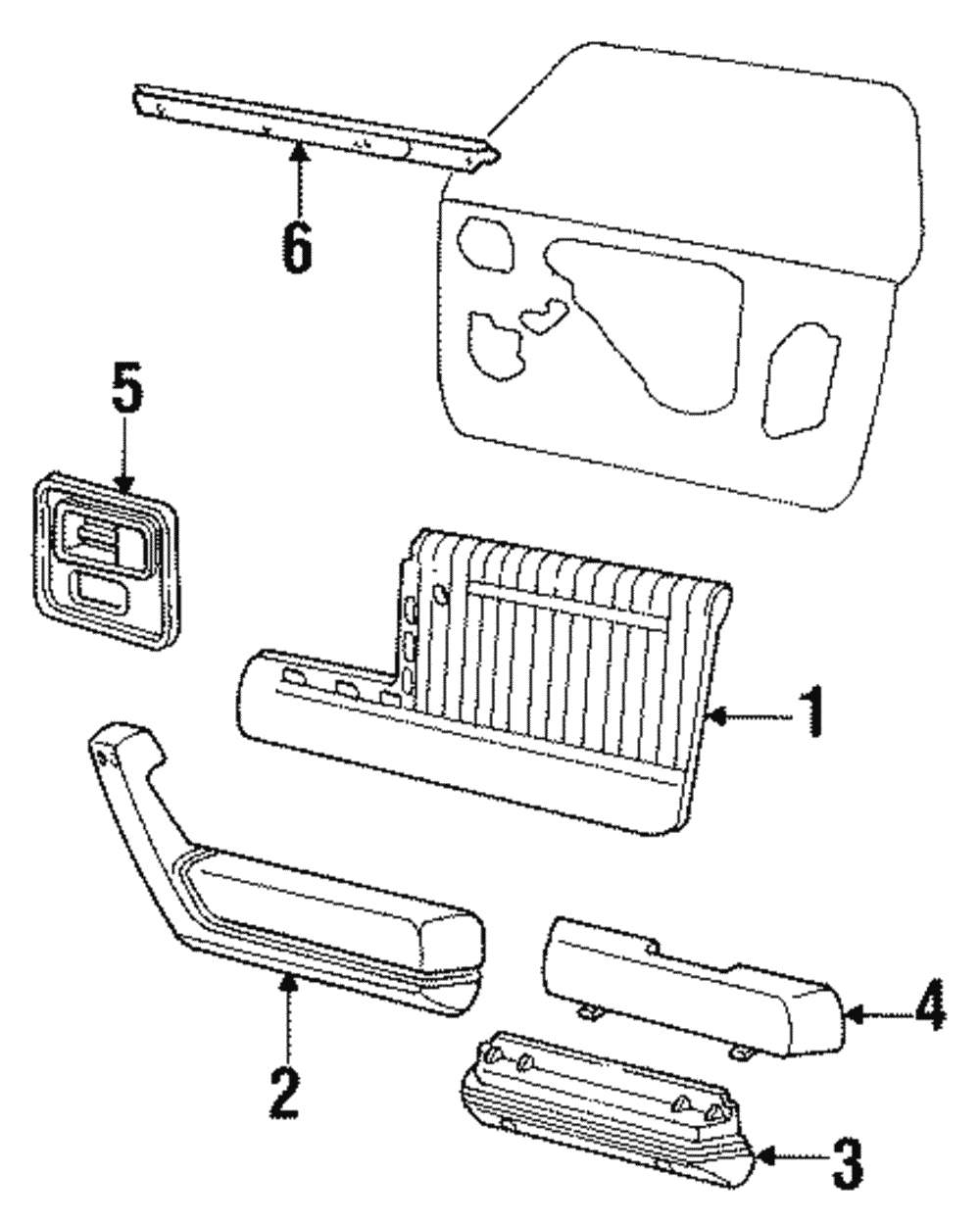 Belt Weather-Strip - GM (20373162)