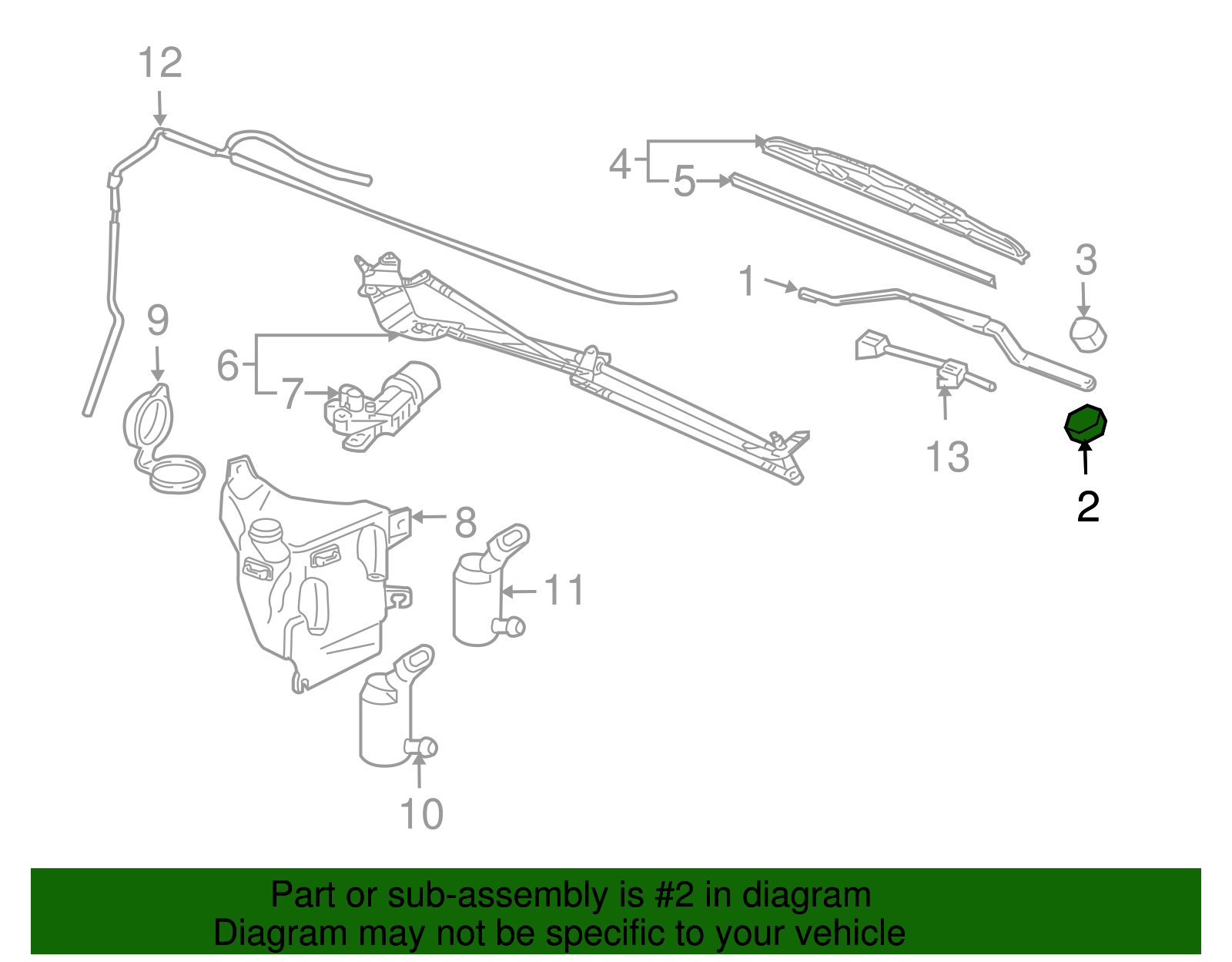 Multi-Purpose Nut - GM (11609566)