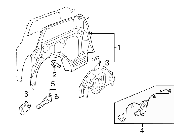 Driver Side Power Sliding Door Cable Assembly Kit For 2005-2010 Honda Odyssey 3.5L V6 - Replaces 72010-SHJ-A21