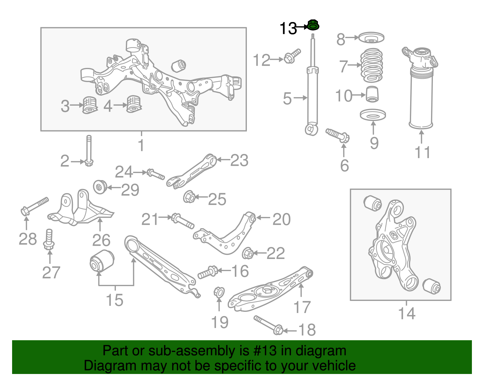 Multi-Purpose Nut - GM (11609533)
