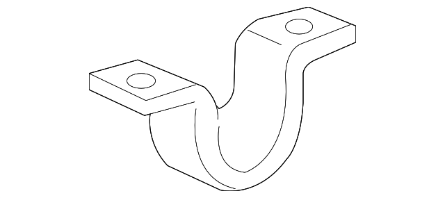 Front Suspension Stabilizer Shaft Insulator Clamp - GM (10399727)