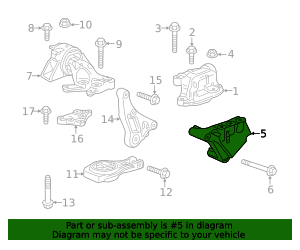 2013-2021 GM Engine Mount Bracket 95073703 GM | GMPartsDirect.com