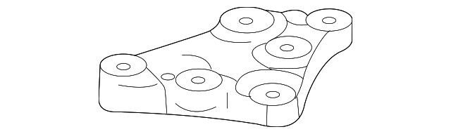Automatic Transmission Mount Bracket - GM (95265893)