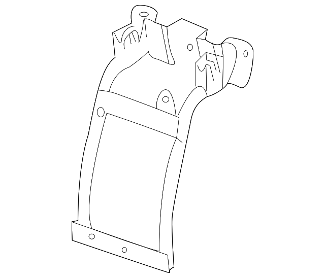 Center Support Hood Latch Support 22826611 - Replacement For 2010-2016 Cadillac SRX