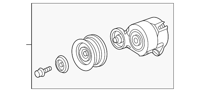 00 09 Honda S00 Tensioner Assembly Auto Pcx 003 Majestic Honda Automotive Parts