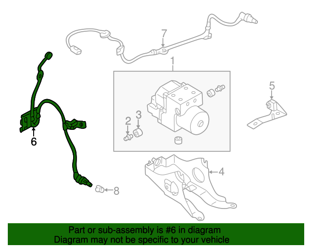 1999 Subaru Speed Sensor 26740AA002 Subaru Parts Plus