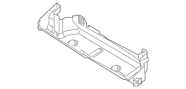 FORD OEM 12-16 Focus Radiator Core Support-Upper Deflector CP9Z9F721A