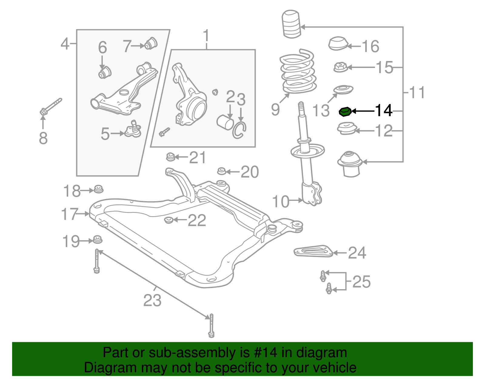 Nut - GM (11100441)