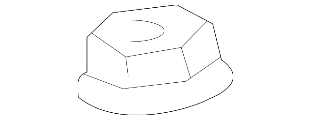 Front Suspension Strut Nut - GM (90538072)