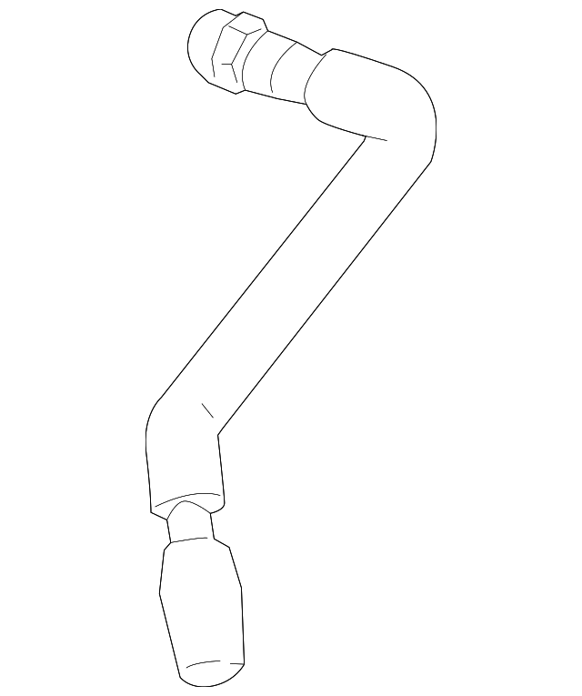 12630821 GM Positive Crankcase Ventilation (PCV) Tube GM Parts Store