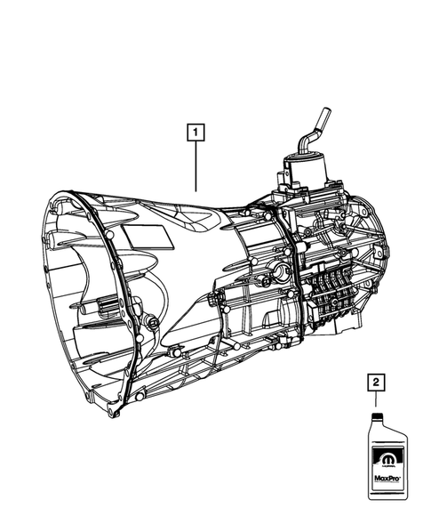 Manual Transmission / Transaxle for 2012 Jeep Wrangler | Mopar eStore
