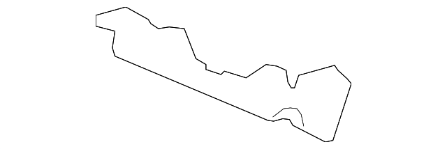 Passenger Side Number 4 Underbody Cross Sill Shield - GM (95330354)