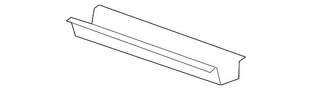 Number 5 Underbody Cross Sill with Bracket, Reinforcements, and Studs - GM (95090151)