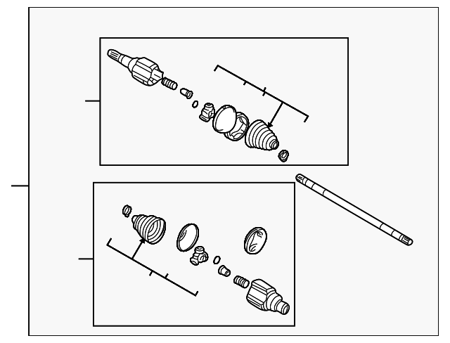 Axle Assembly - GM (88967242)