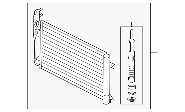 Motorcraft™ A/C Condenser - Ford (YJ-532)
