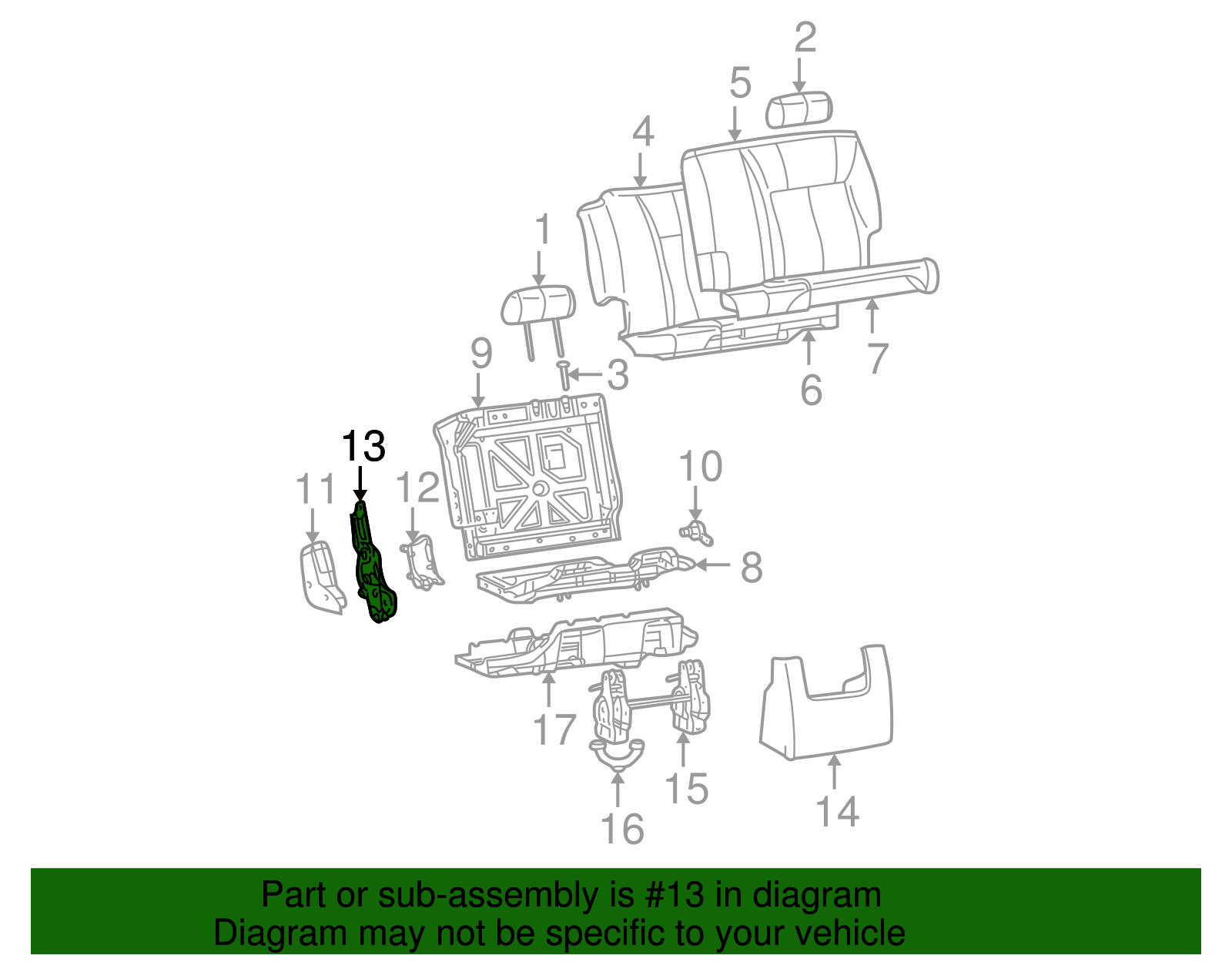 Hinge - GM (89042620)