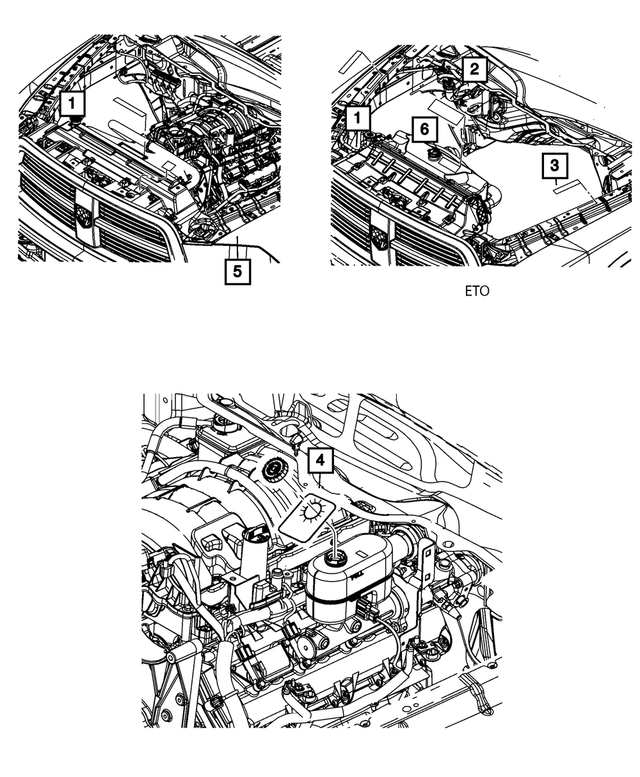 2018 Ram 3500 Vehicle Emission Control Information Label, US, Canada