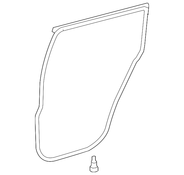 TOYOTA Genuine 62332-48040-C0 Door Opening Trim Weatherstrip TOYOTA Genuine 62332-48040-C0 Door Opening Trim Weatherstrip