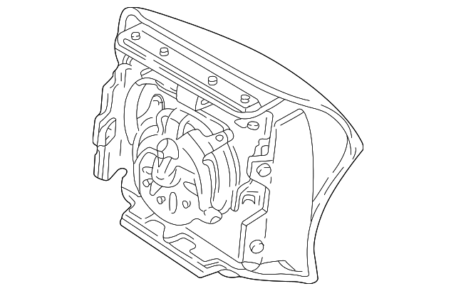 Steering Wheel - Ford (YF4Z-3600-CDP)