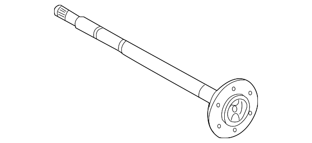 Shaft, R/Axle (15840082)