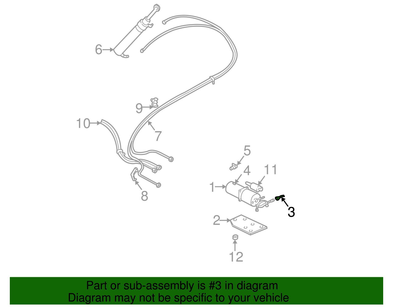 Multi-Purpose Pigtail - GM (19304003)