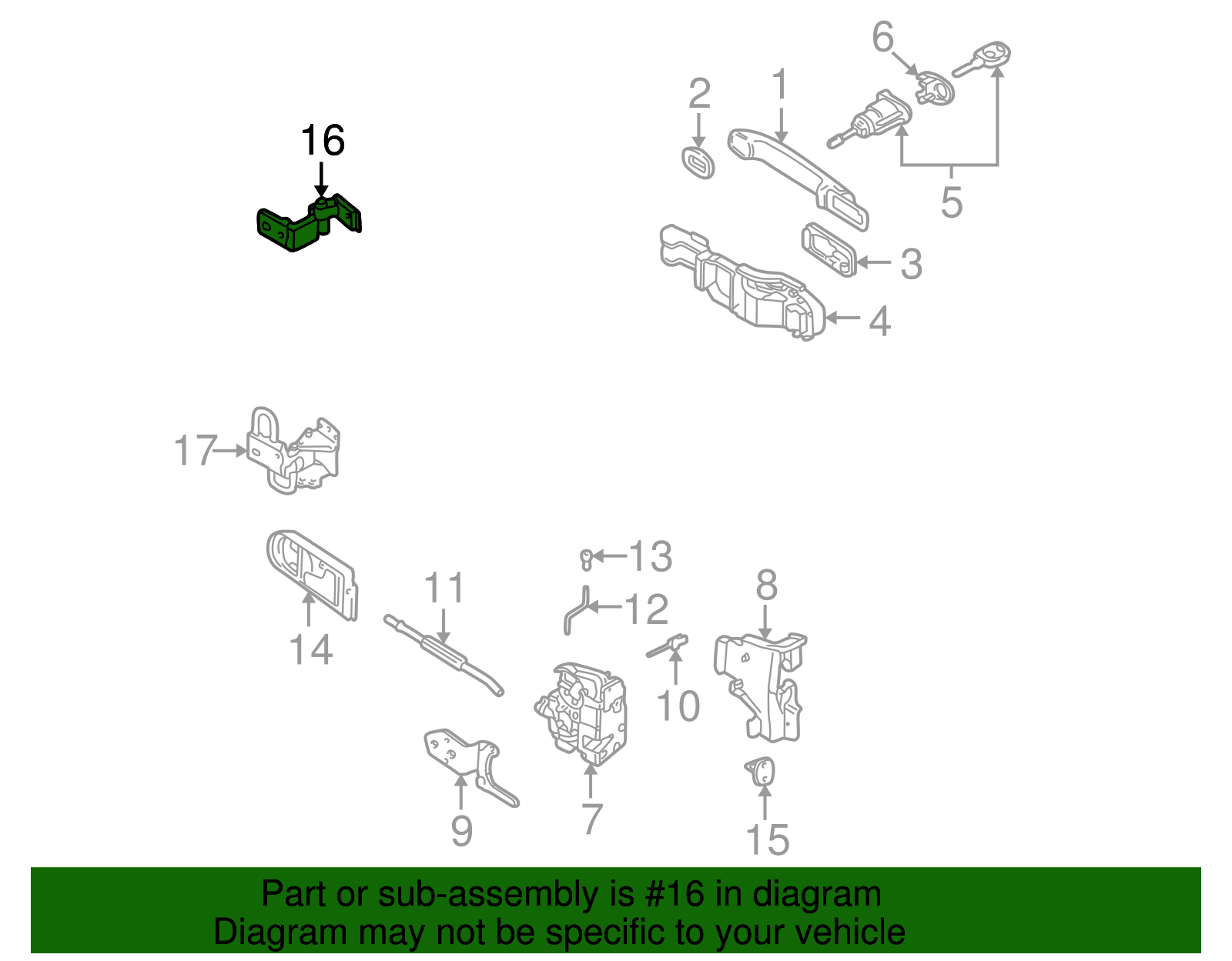MP 817-C Trunk Hinge Pads For 1940-1942 Lincoln Zephyr - 1-1/2" X 8-3/4" Set