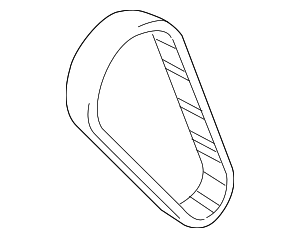 2008-2018 Volkswagen Serpentine Belt 06J-260-849-D | VW Parts Online