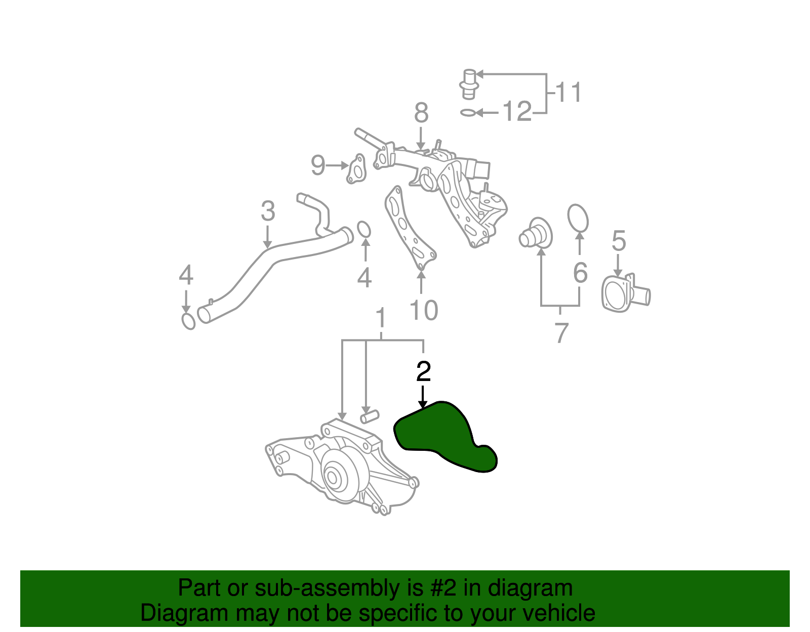 Seal-W/Pump (O Ring) - GM (12581518)