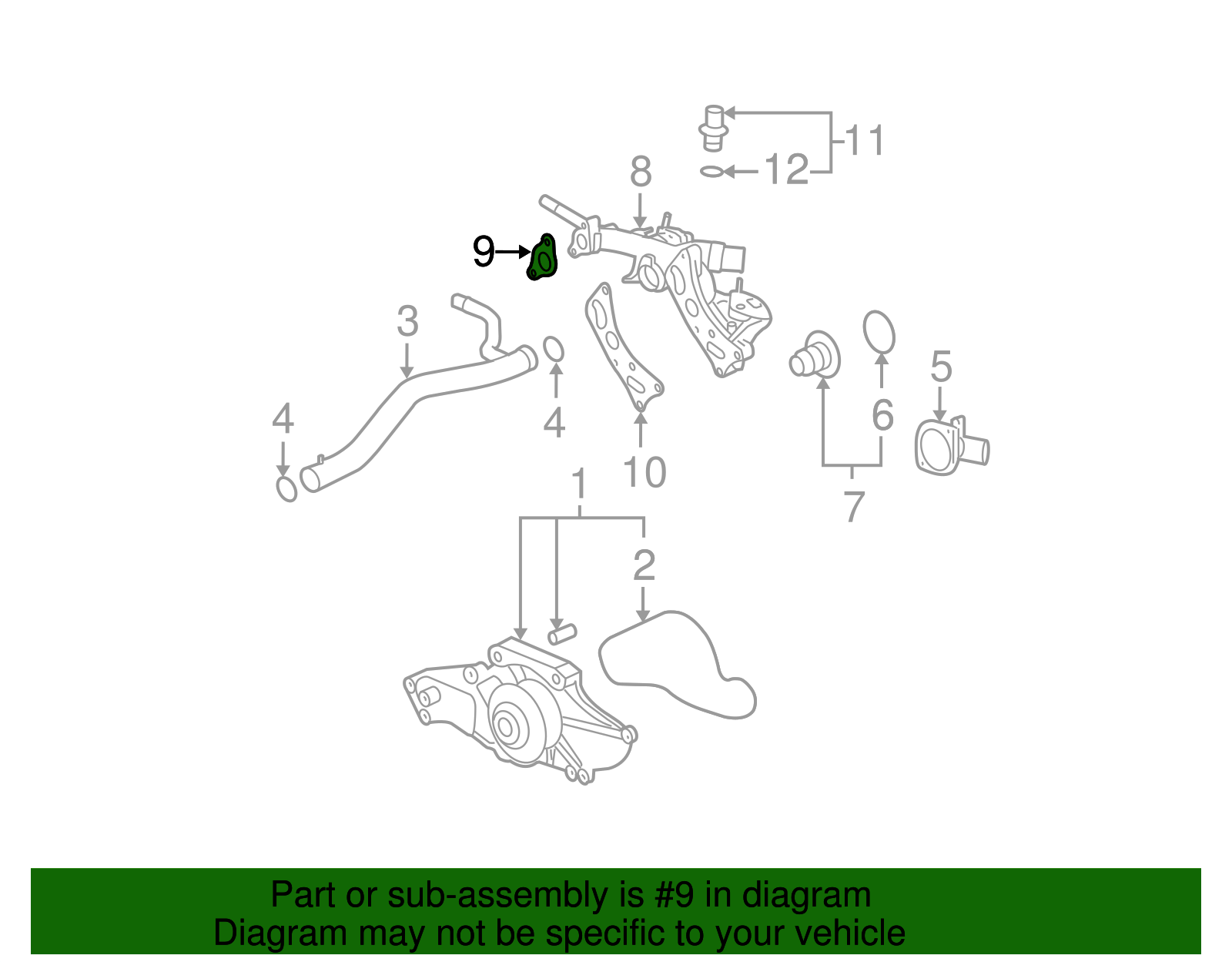Gasket - GM (12607001)