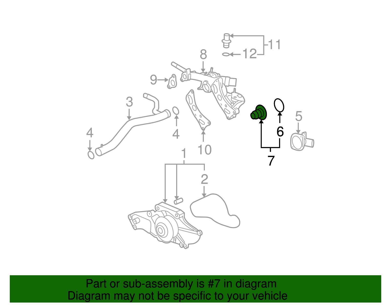 Thermostat Kit-Eng Cool - GM (12581519)