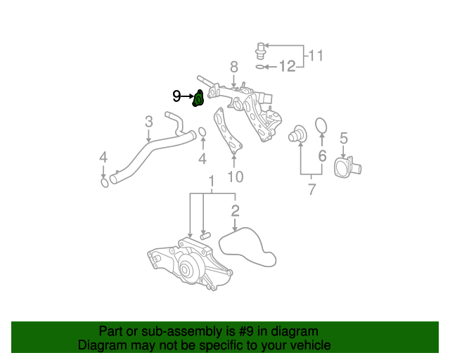 20042007 Saturn Vue Gasket 12607001