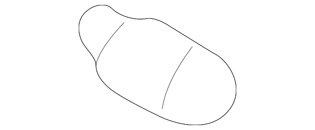 Deck Lid Outer Bumper - Buick (25757473)
