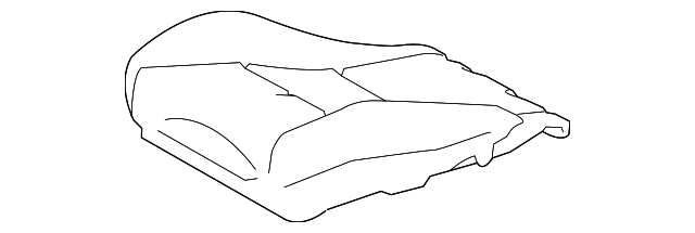 TOYOTA Genuine 71512-02450 Seat Cushion Pad