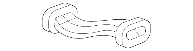 Front Floor Console Auxiliary Cooling Intermediate Duct - GM (84438721)