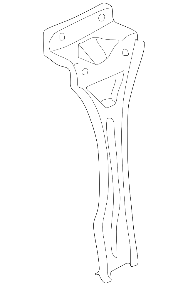 Latch Support - Ford (YL2Z-16864-AA)