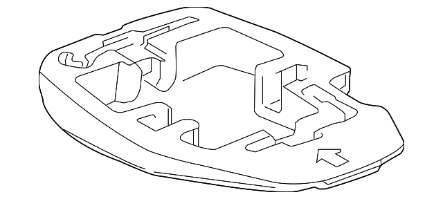 Jack Stowage Compartment - GM (96960400)
