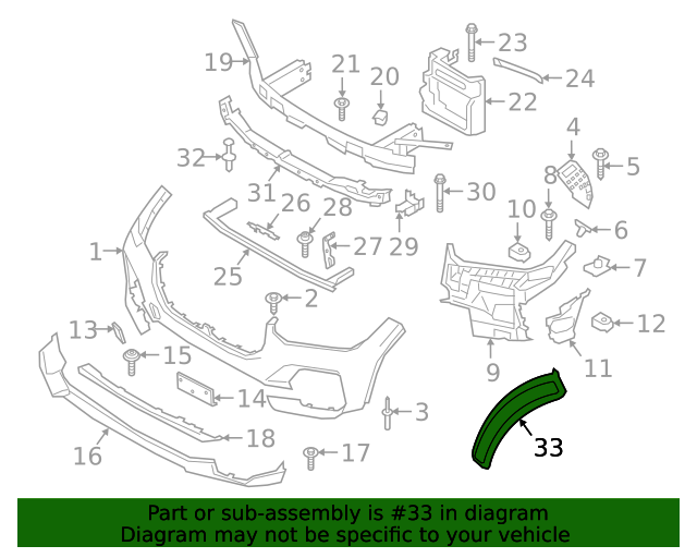 63147437080 Reflector 20192024 BMW X5 BMW OEM Parts