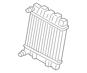 Auxiliary Radiator - Land-Rover (LR114541)