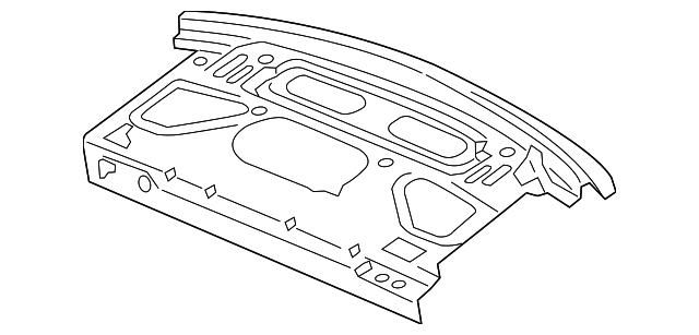 Pkg Tray Panel - Ford (GD9Z-5446506-B)