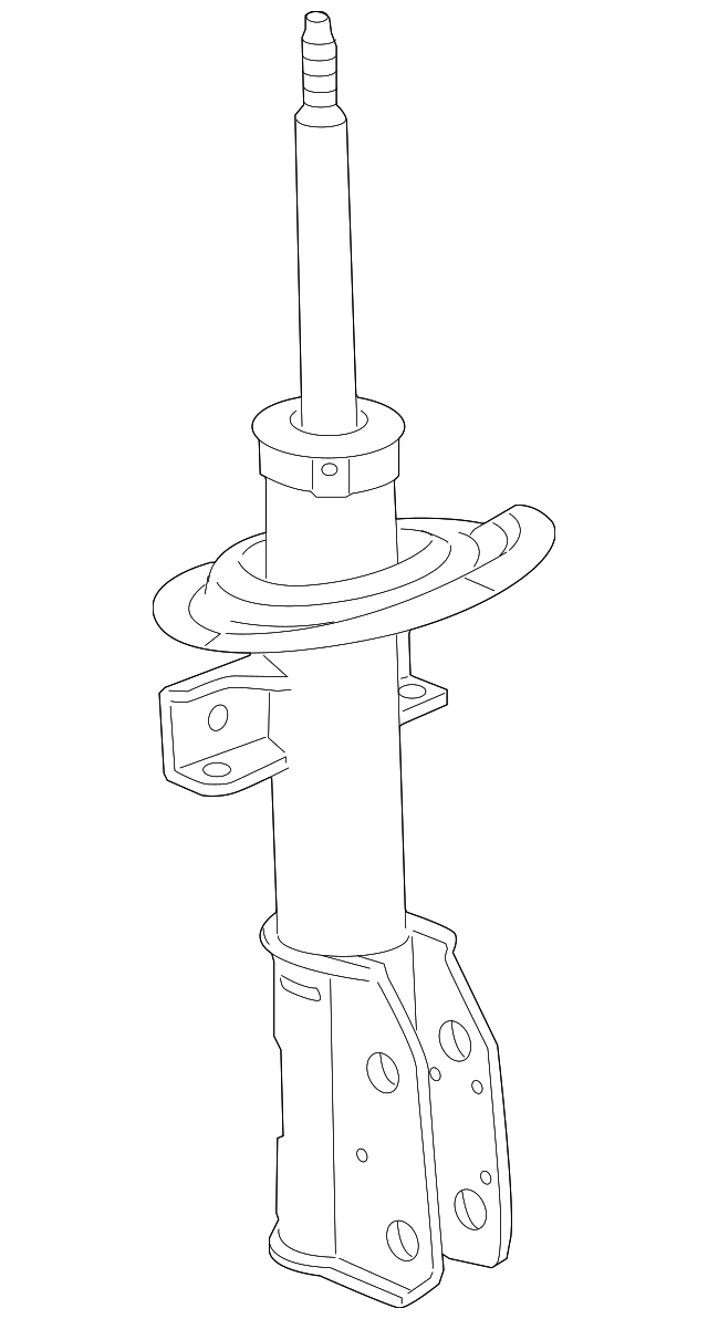 20132017 Buick Enclave Front Suspension Strut Assembly 23239957