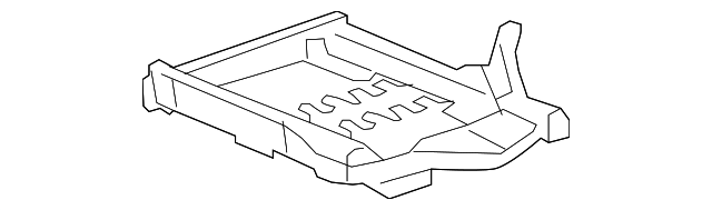 Driver Side 3rd Row Seat Cushion Frame (19127672)