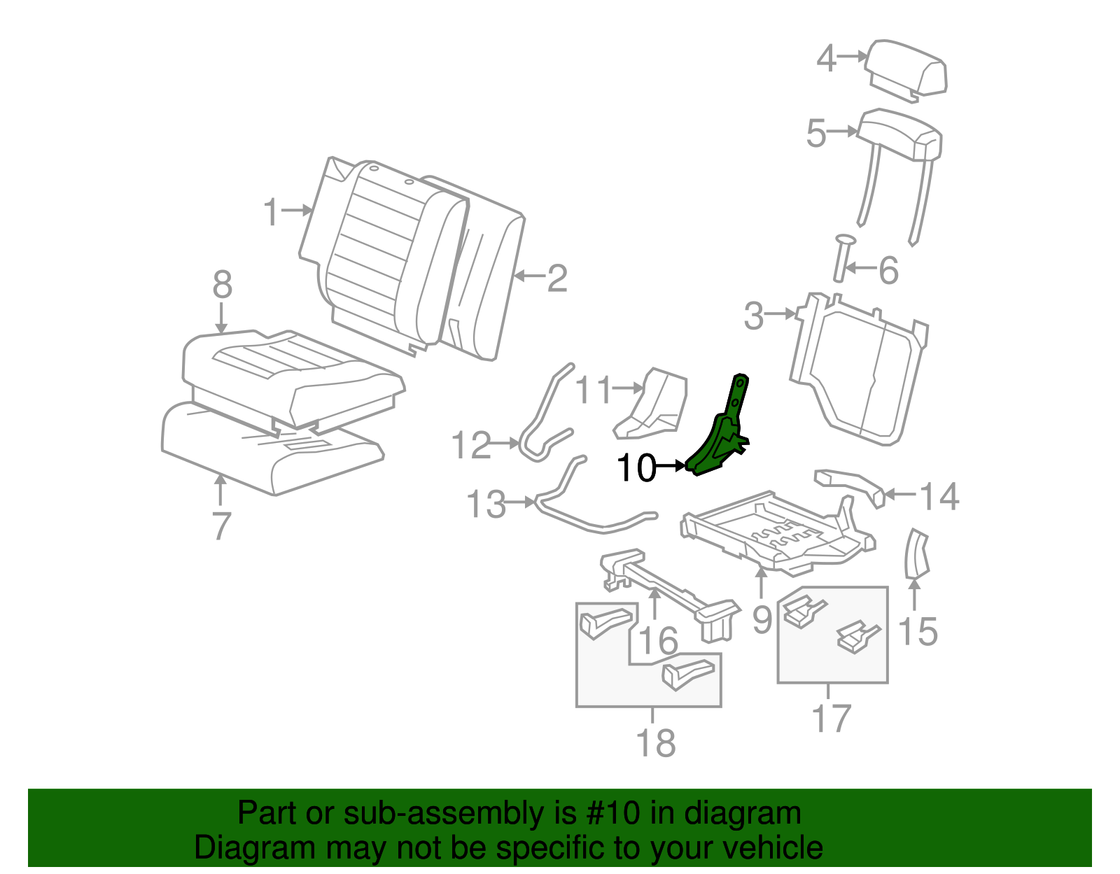 Latch Assembly - GM (88939133)