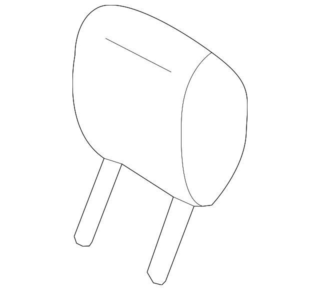 Headrest - Ford (GL7Z-78611A08-AD)